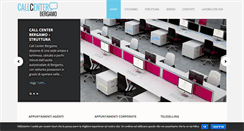 Desktop Screenshot of callcenterbergamo.com